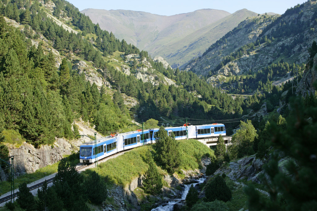 Cremallera de Núria. Ferrocarrils de la Generalitat de Catalunya.