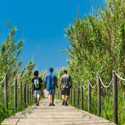 Espai Natural del Delta del Llobregat, prop de Castelldefels.